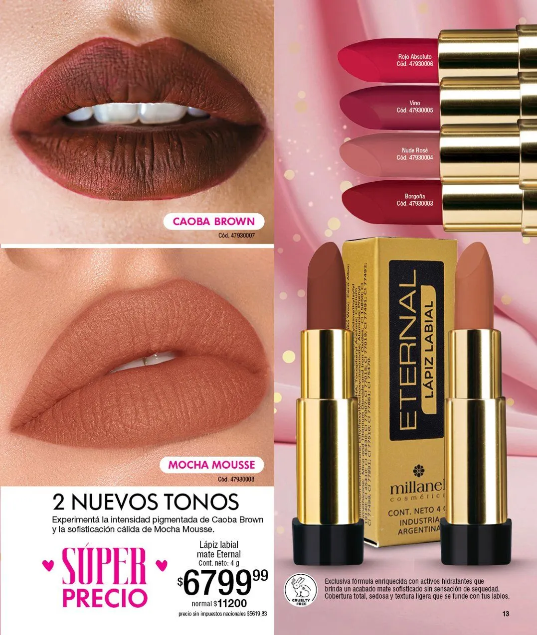 Ofertas de  Ofertas Millanel 15 de septiembre al 19 de octubre 2025 - Página 13 del catálogo