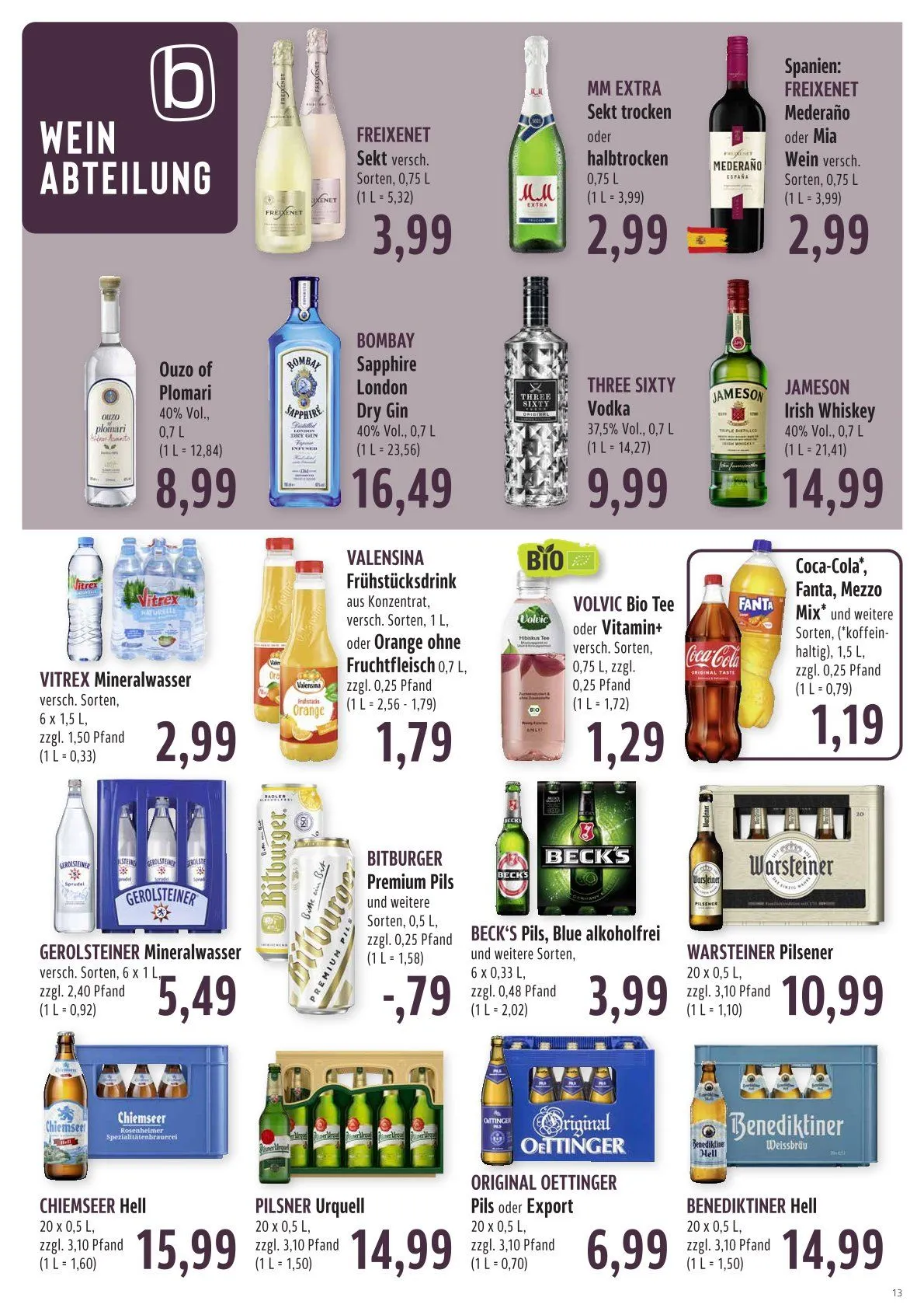 Bungert Prospekt von 15. Mai bis 17. Mai 2025 - Prospekt seite 13