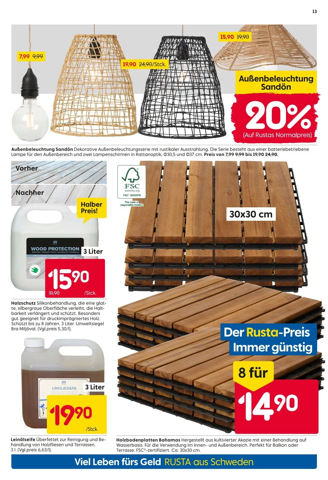 Rusta Angebote von 18. Mai bis 23. Mai 2026 - Prospekt seite 13