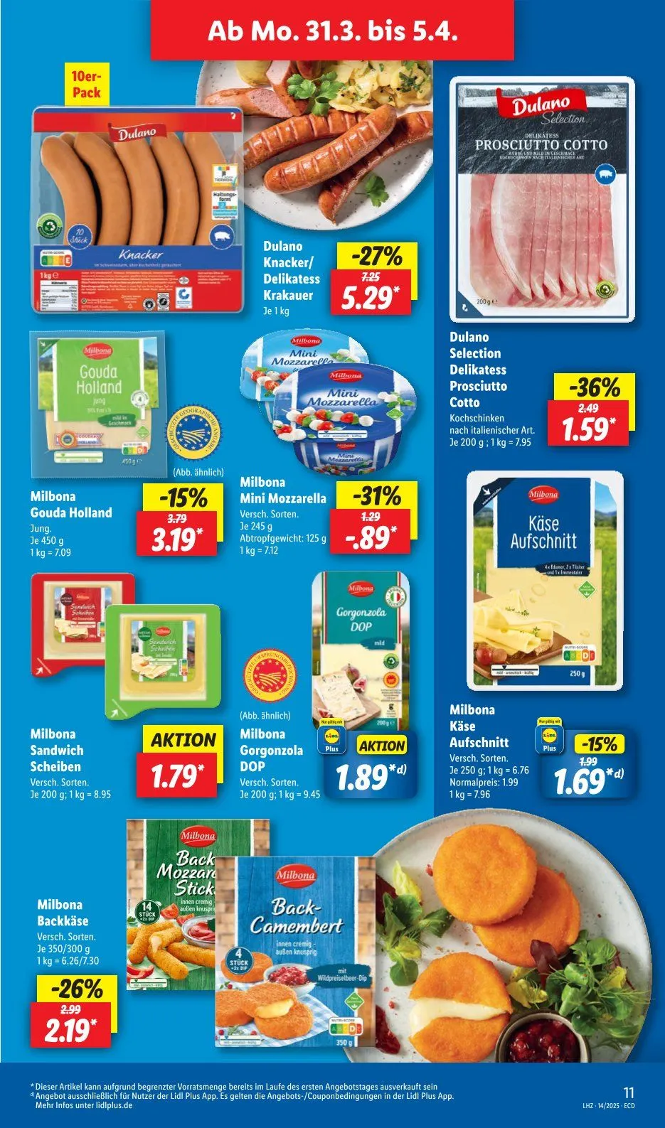 Lidl Prospekt von 31. März bis 15. April 2025 - Prospekt seite 12