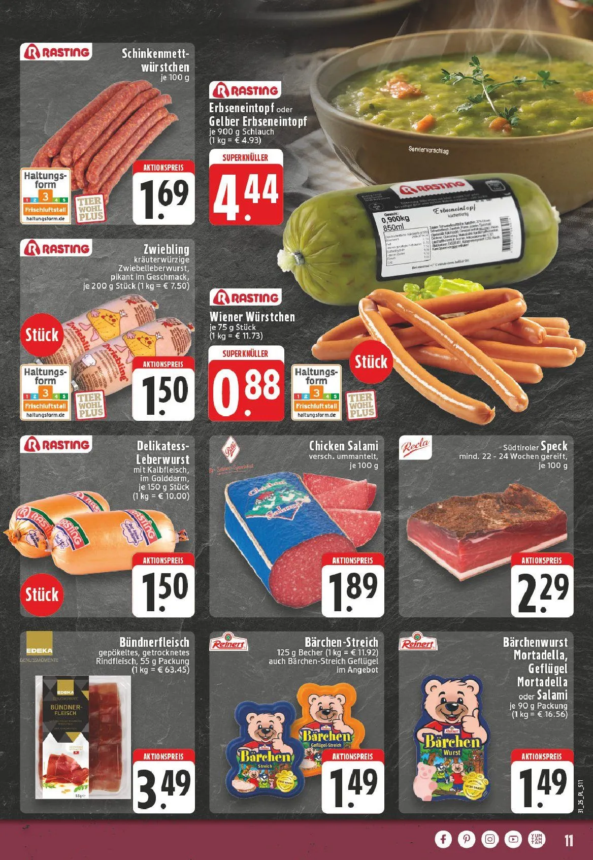 Edeka Prospekte von 28. Juli bis 2. August 2025 - Prospekt seite 13