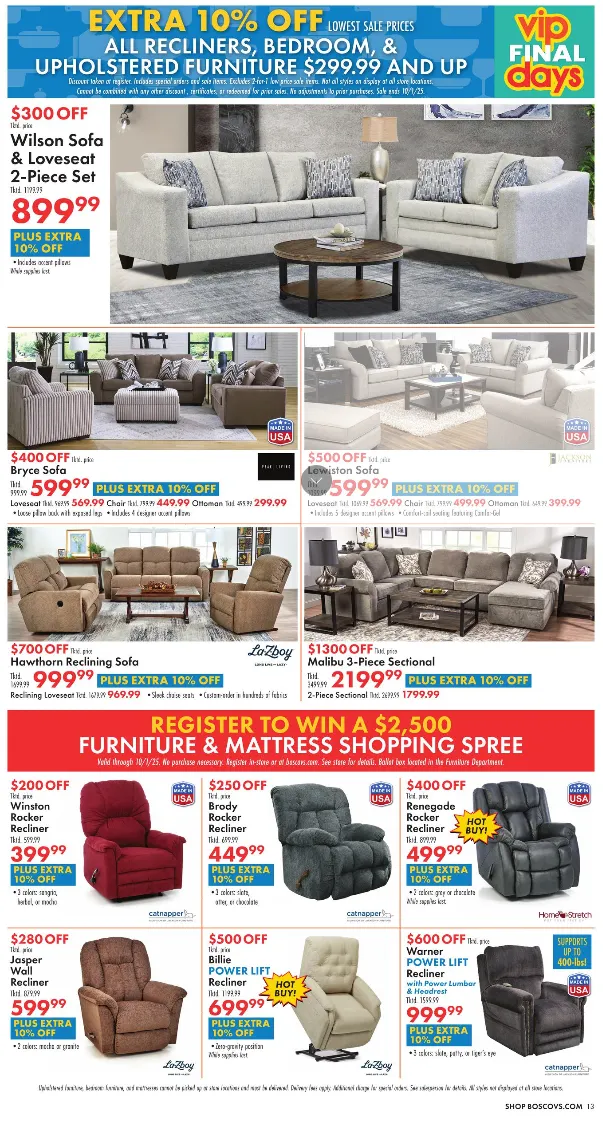 Weekly ad Boscov's Sales from September 25 to October 1 2025 - Page 12
