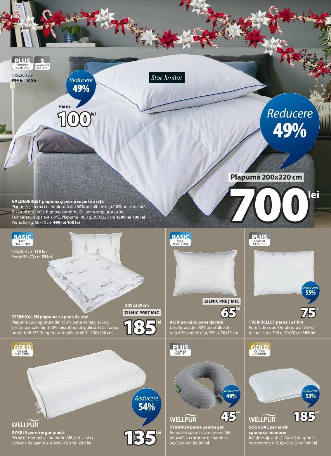 Catalog JYSK Oferte de la 25 noiembrie până la 24 decembrie 2025 - Revista Pagina 12