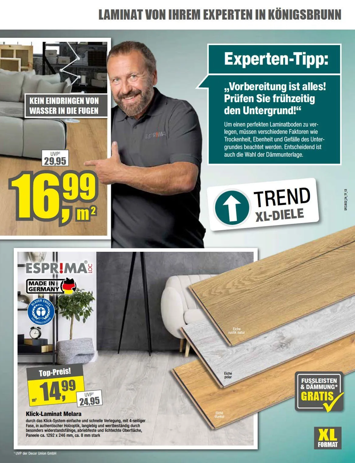 Ihr Teppichfreund Angebote von 17. April bis 24. April 2025 - Prospekt seite 13