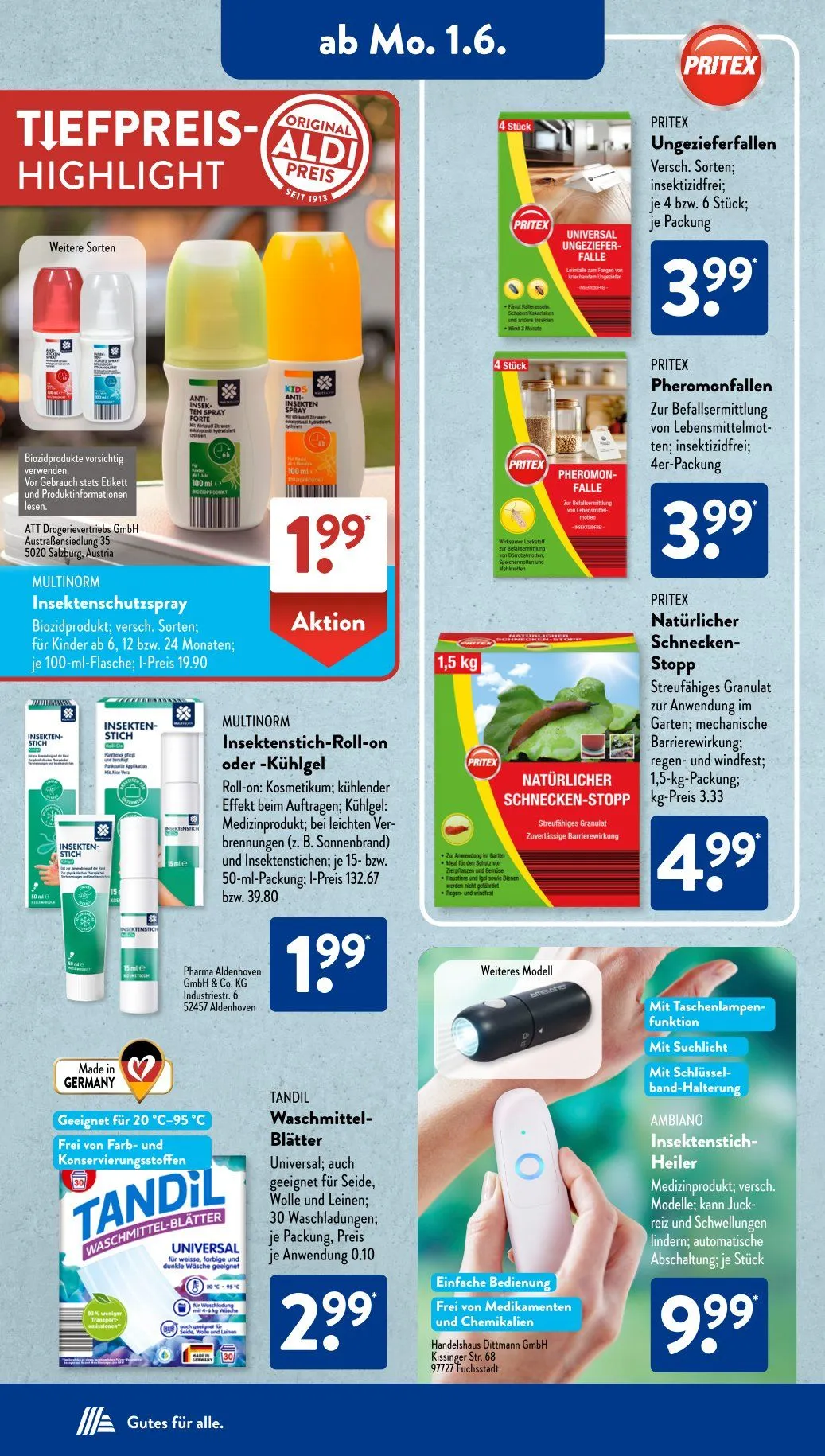 ALDI SÜD Prospekte von 1. Juni bis 6. Juni 2026 - Prospekt seite 13