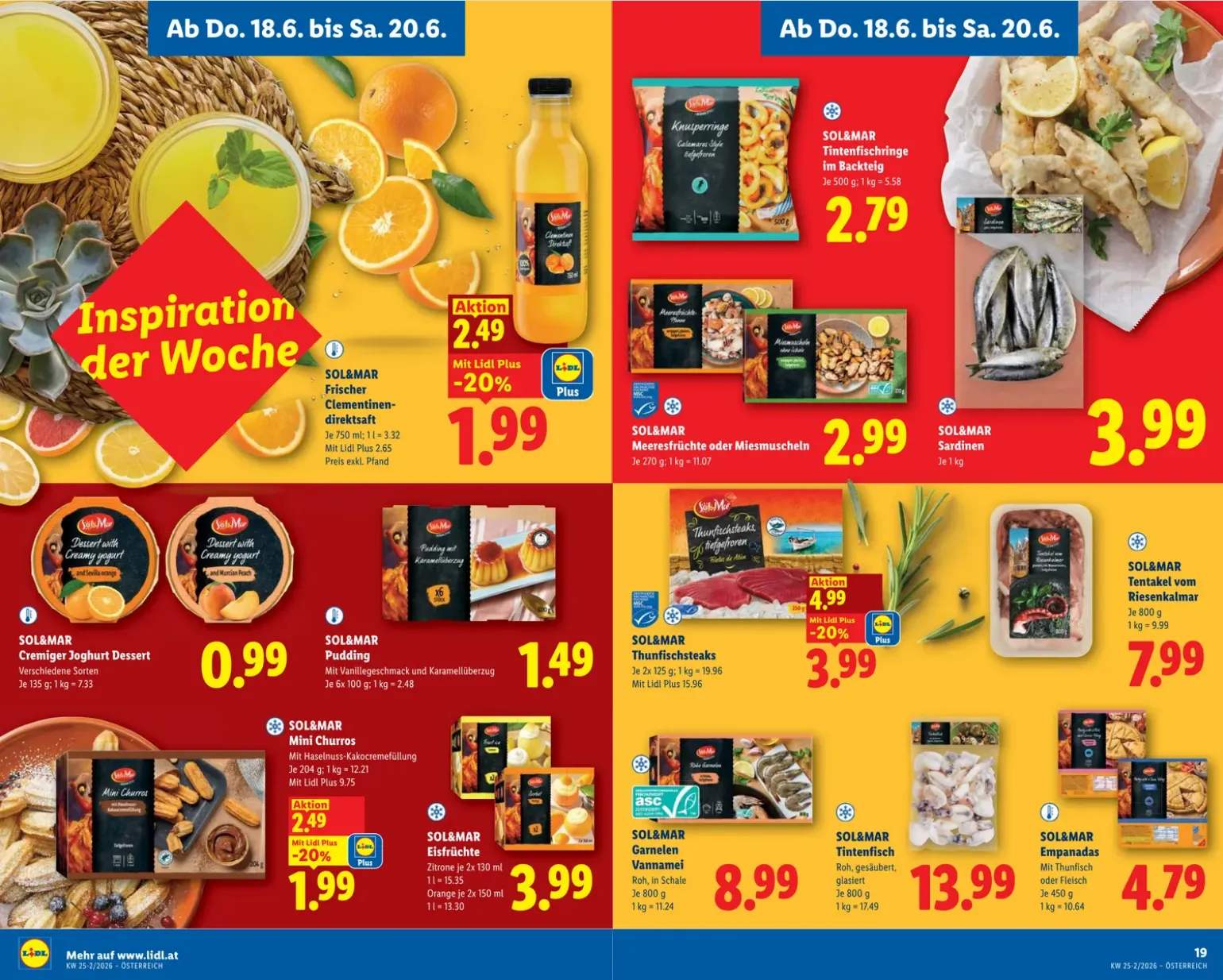  Lidl Prospekte von 18. Juni bis 20. Juni 2026 - Flugblätt seite  13