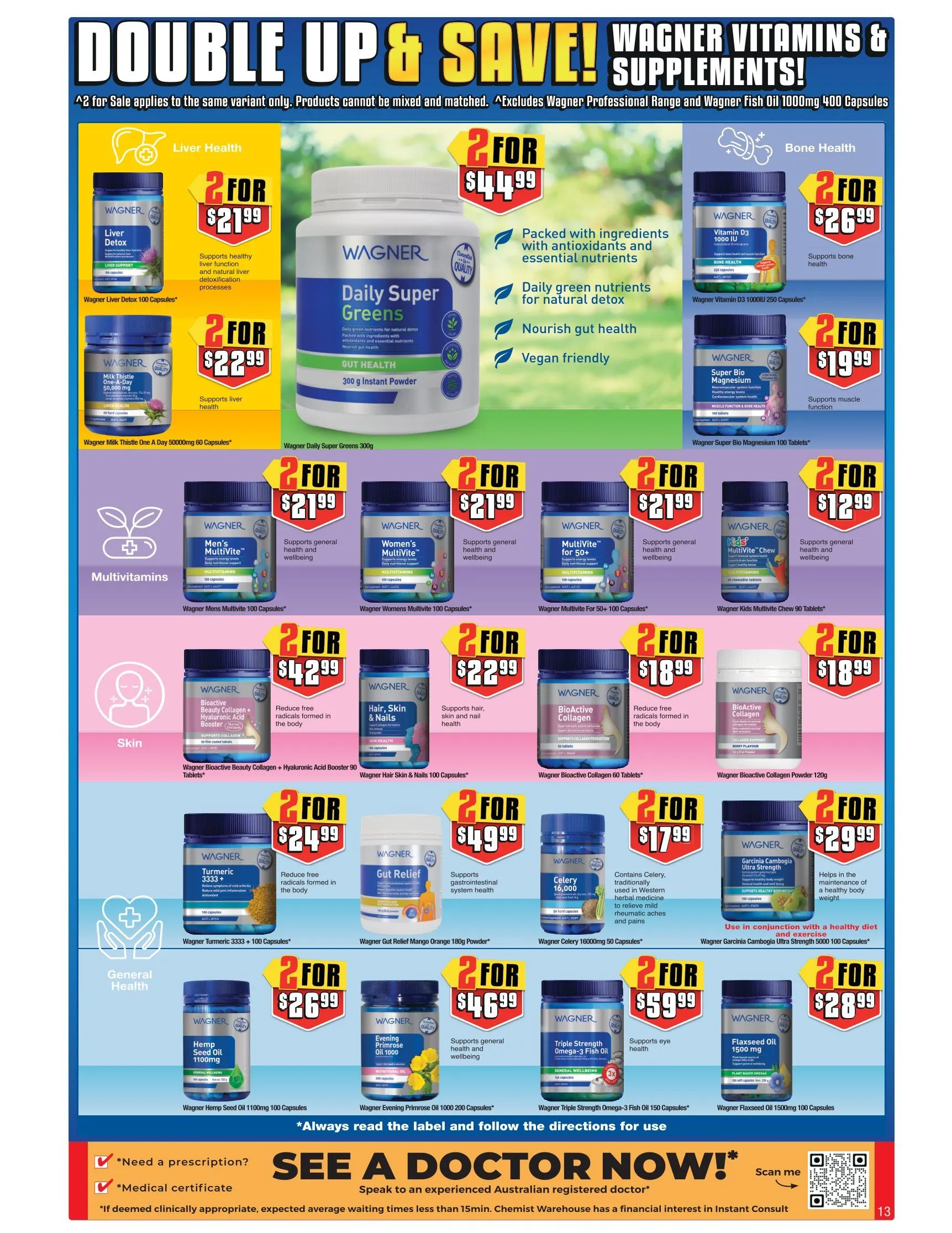  Chemist Warehouse Catalogues  - Catalogue valid from 1 January to 14 January 2026 - page 13