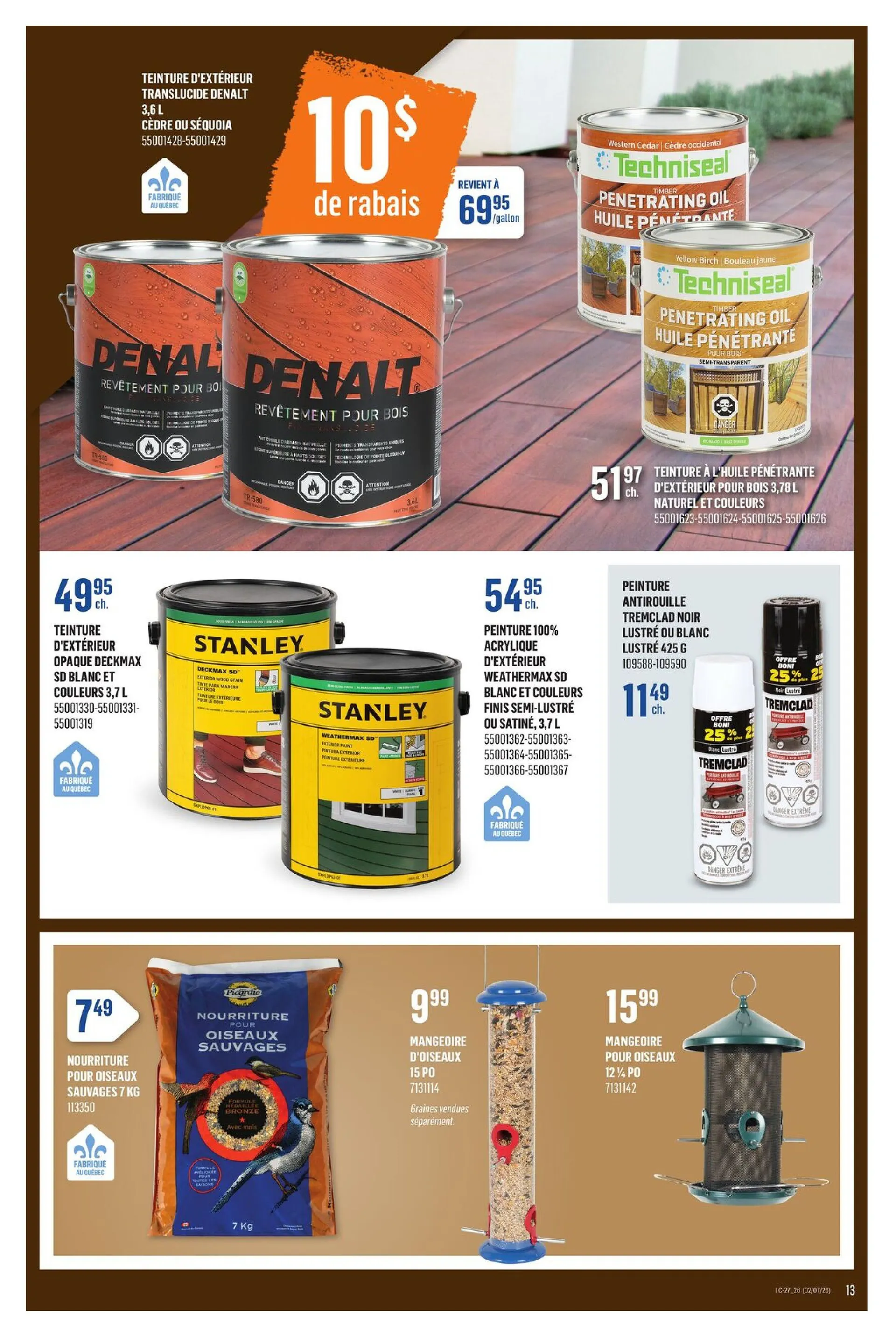 Canac Sales from July 2 to July 8 2026 - flyer page 13