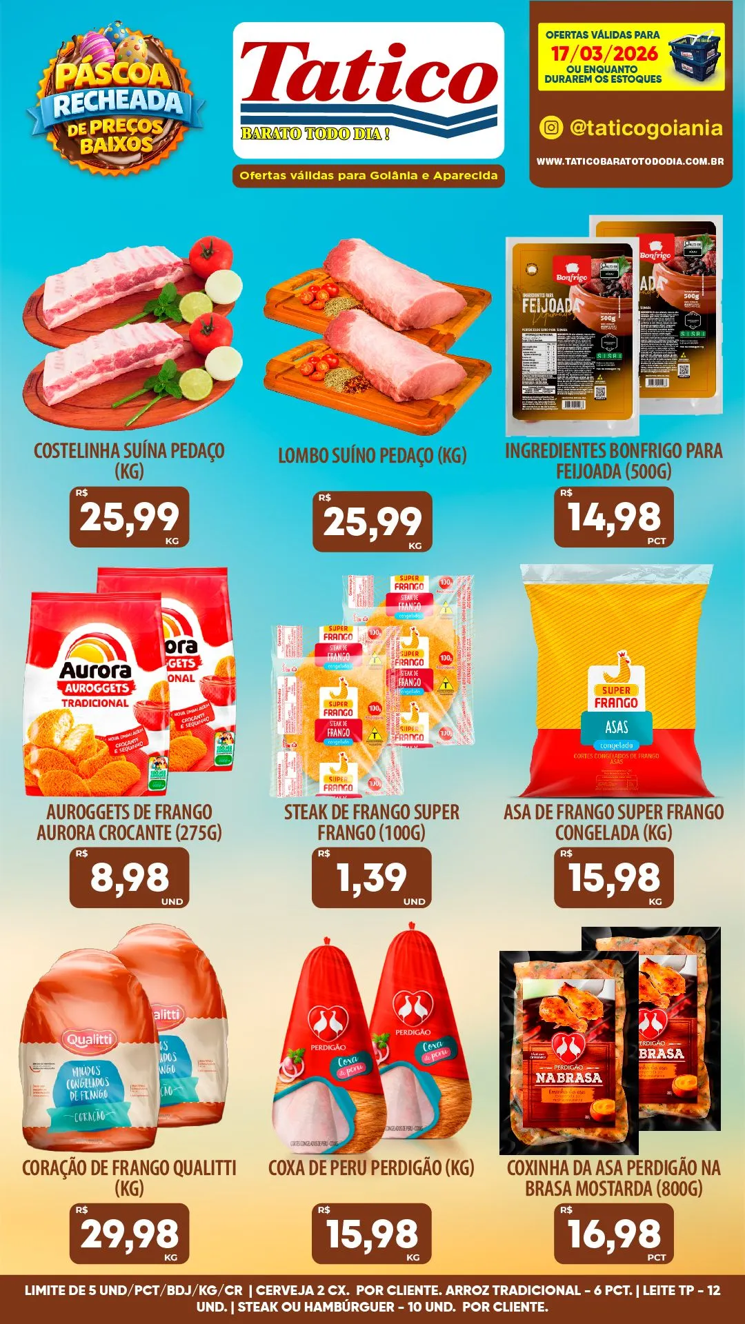 Encarte de Folhetos Tatico 17 de março até 17 de março 2026 - Pagina 12