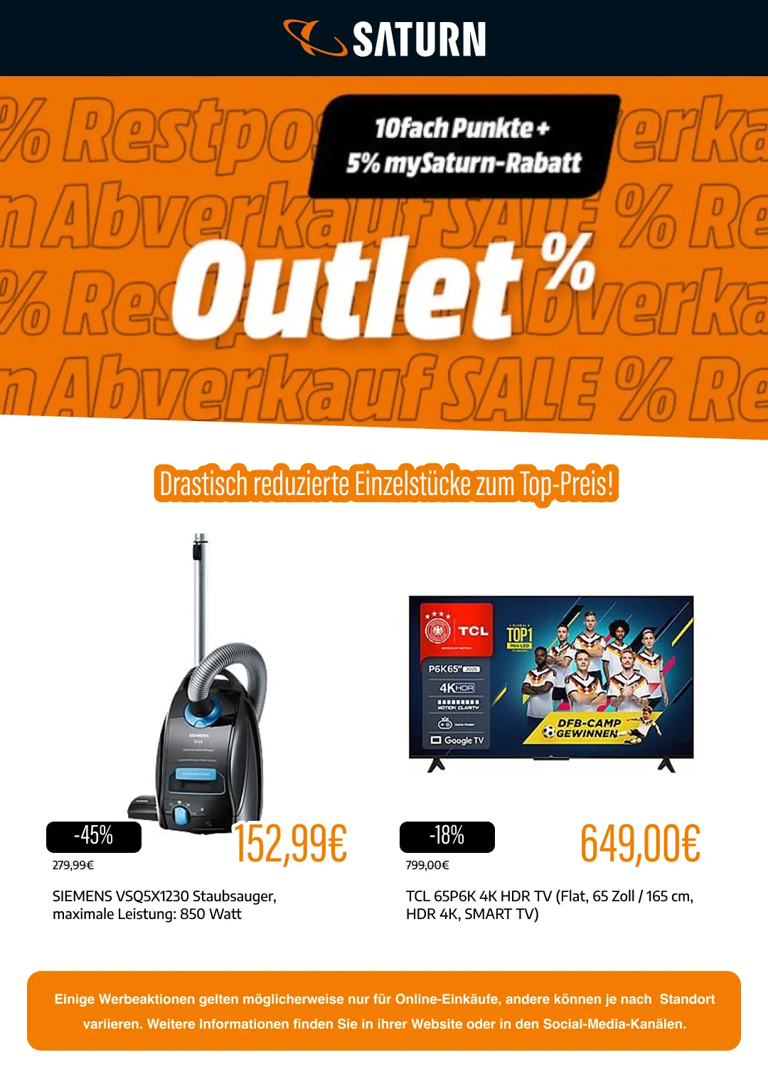  Saturn Angebote von 22. April bis 11. Mai 2026 - Prospekt seite 13