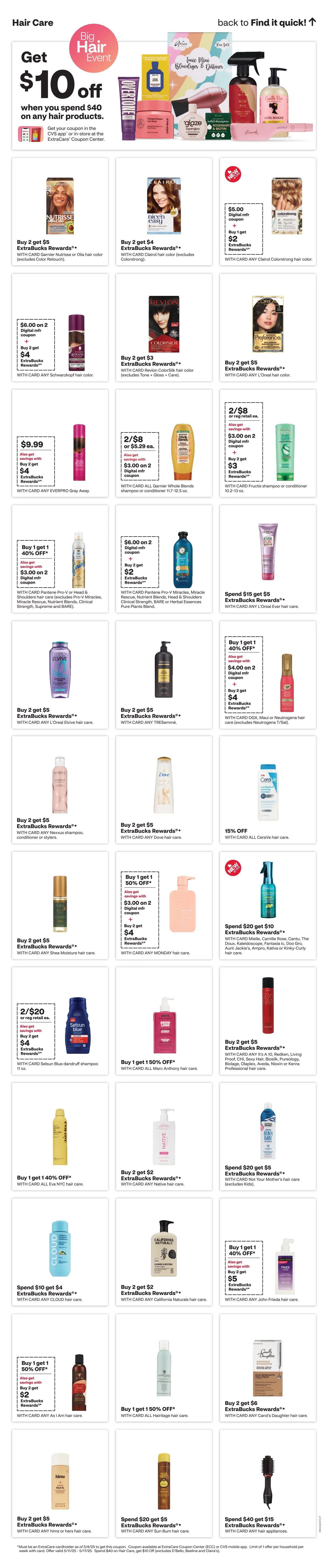 Weekly ad CVS Health Sales from May 12 to May 18 2025 - Page 13