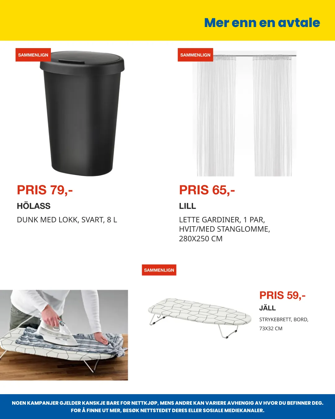 IKEA fra 16. juli til 3. august 2026 - kundeavisside 13