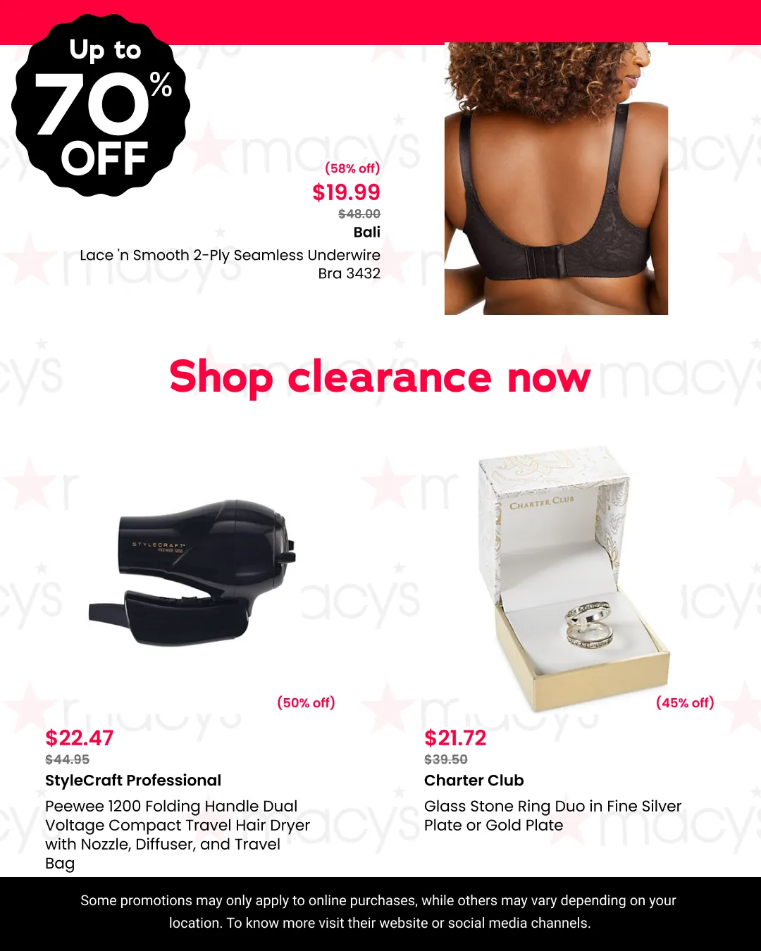 Weekly promotion Macy's Sales spanning from May 5 to May 24 2026 - Page 13 for Catalogue 365