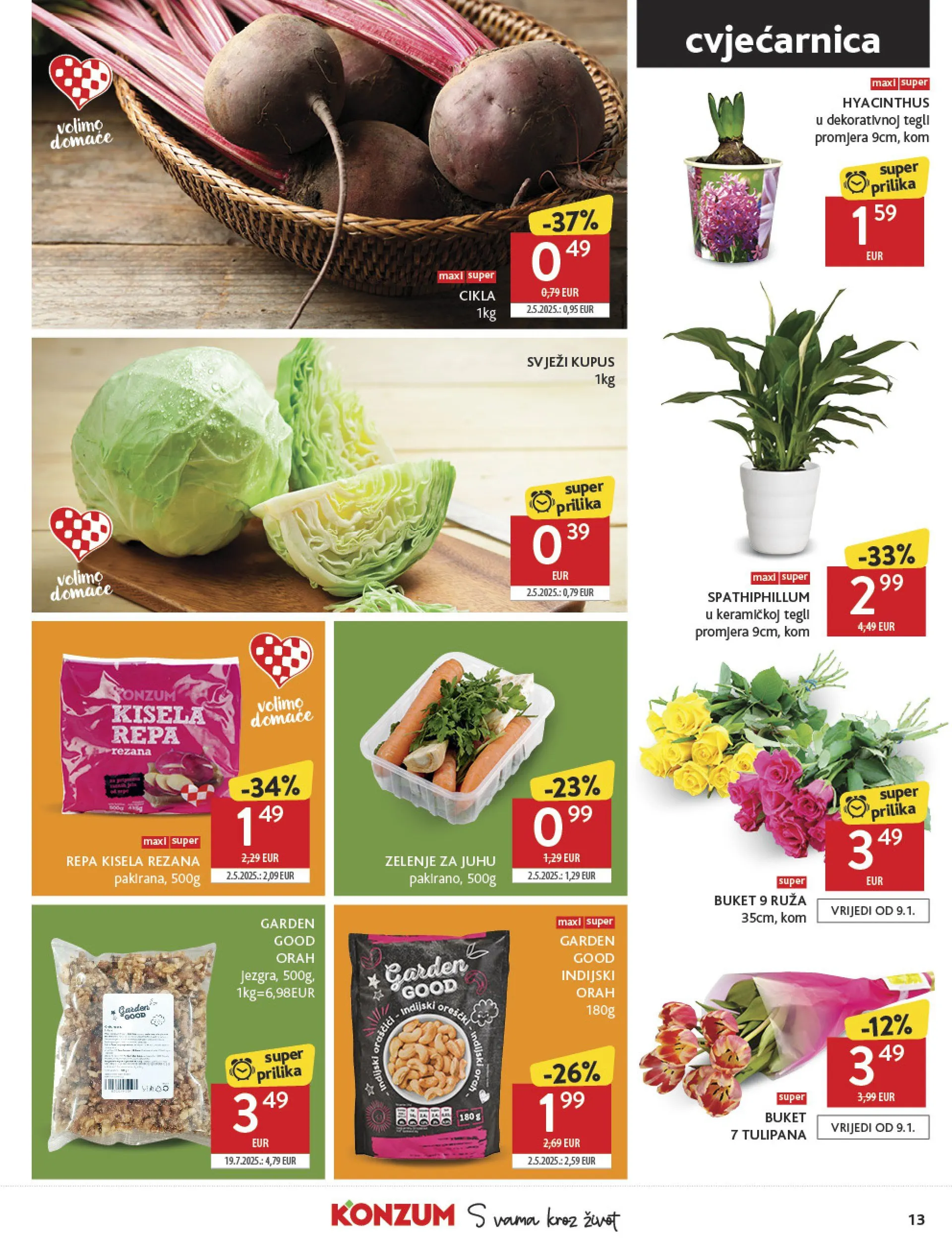 Katalog Konzum od 7. siječnja do 13. siječnja 2026. - Pregled Stranica 13