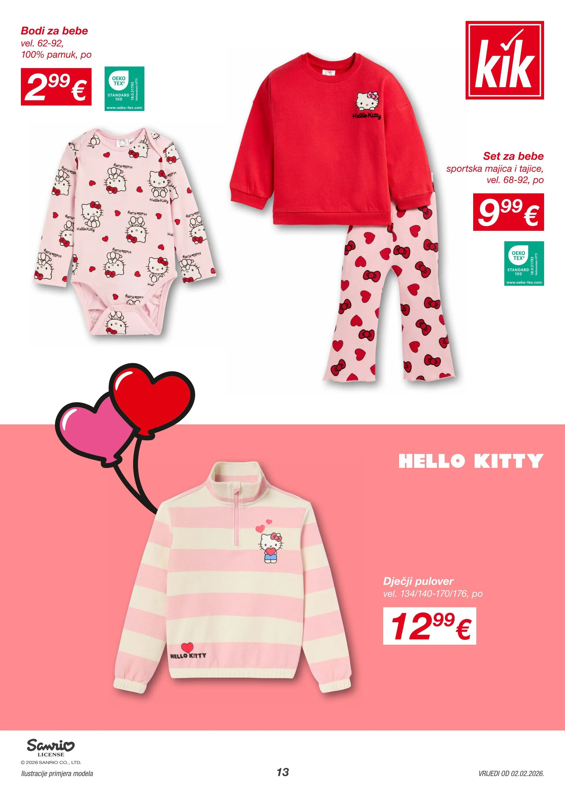 Katalog Najnovije ponude trgovine Kik od 30. siječnja do 28. veljače 2026. - Pregled Stranica 13