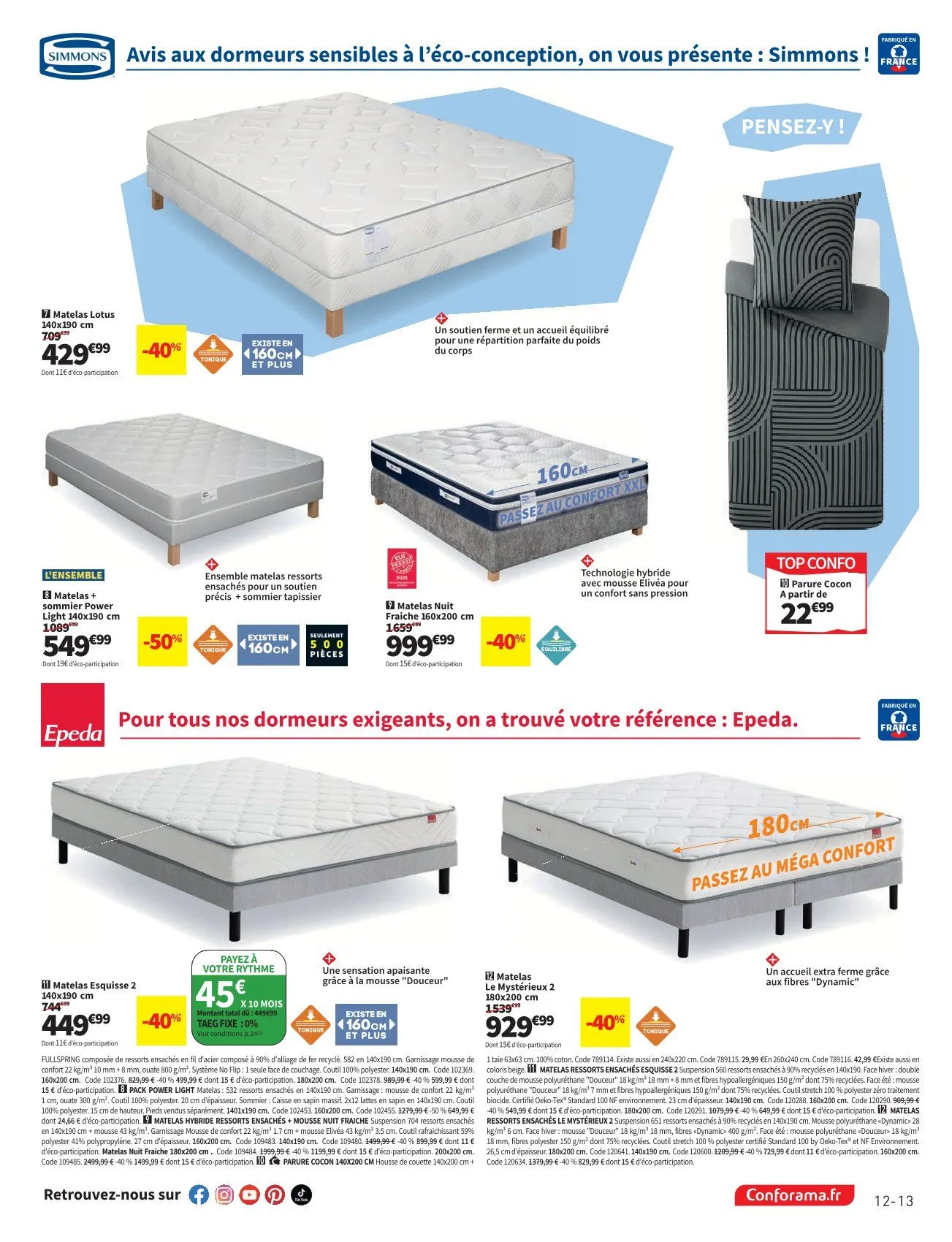 Catalogues Conforama du 19 mai au 8 juin 2026 - Catalogue page 13