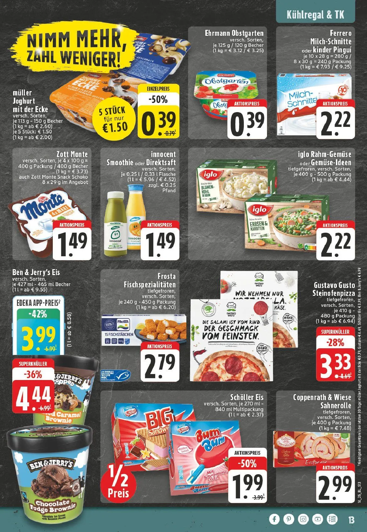 Edeka Prospekt von 31. März bis 5. April 2025 - Prospekt seite 13