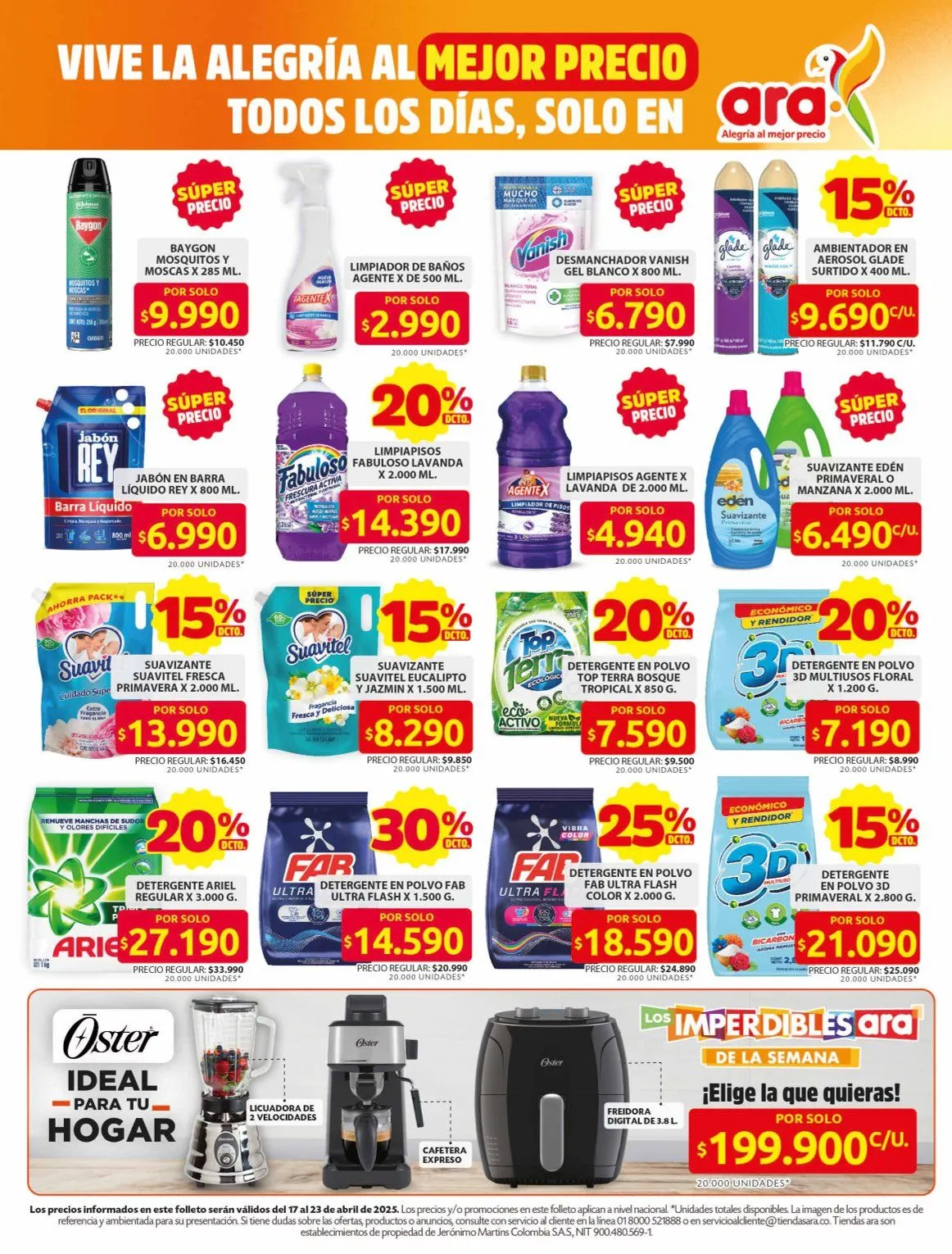 Catalogo de Ara Ofertas 17 de abril al 24 de abril 2025 - Pag 13
