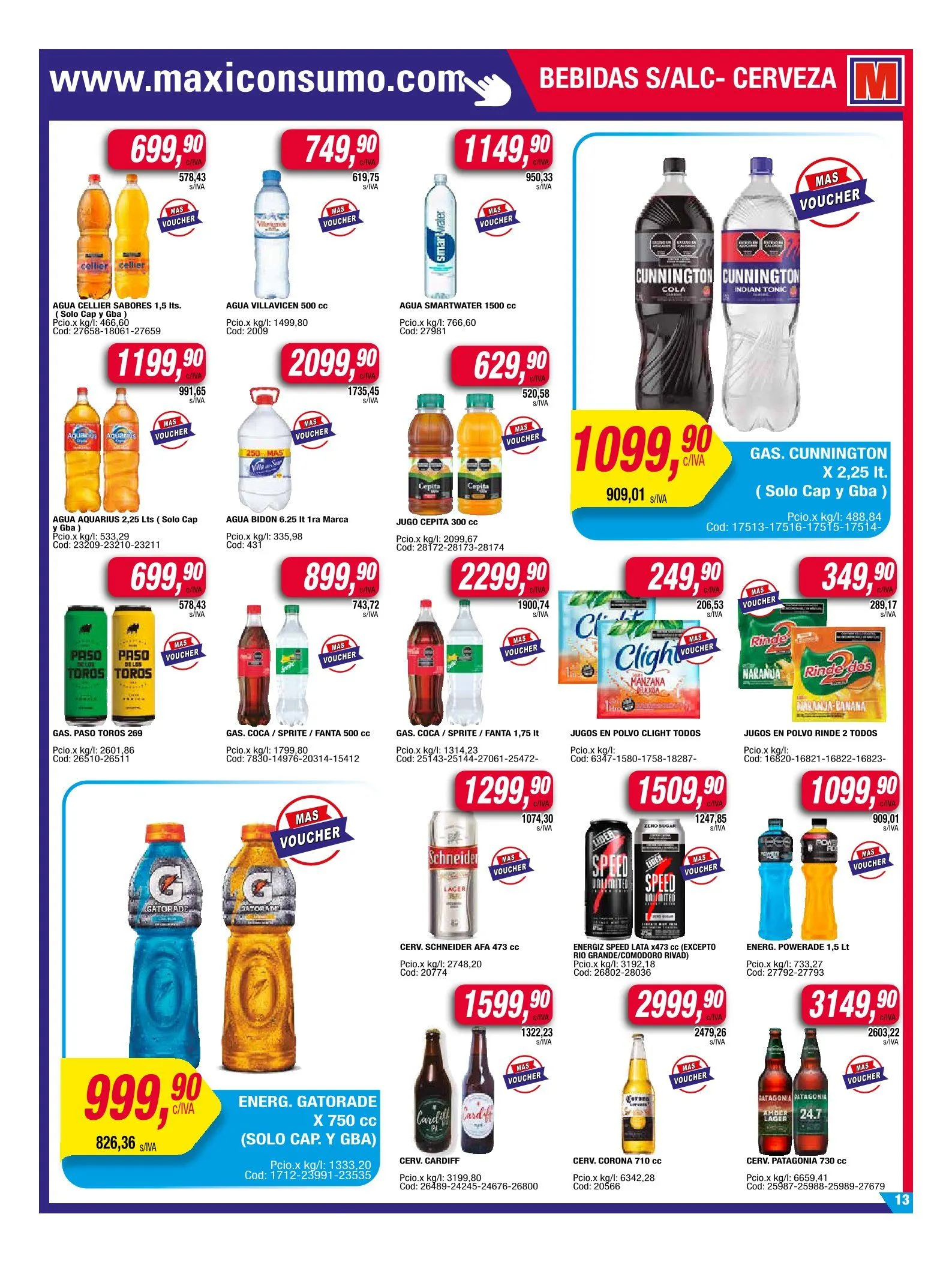 Ofertas de Maxiconsumo Ofertas 30 de octubre al 3 de noviembre 2024 - Página 13 del catálogo