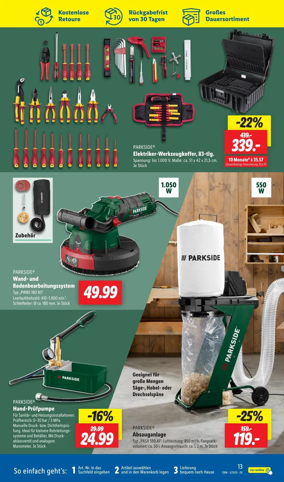 Lidl Prospekt von 5. März bis 31. März 2025 - Prospekt seite 13