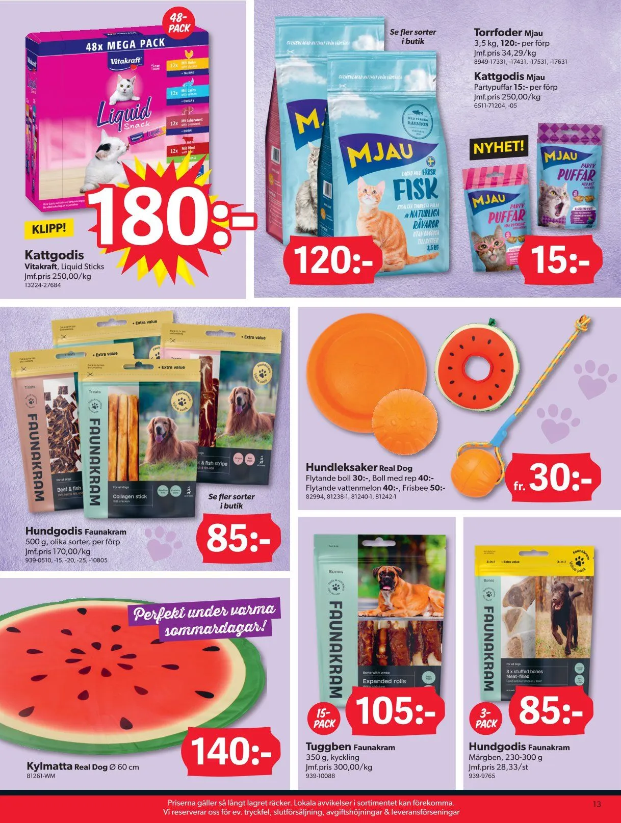 DollarStore erbjudanden från 16 juni till 4 juli 2025 - Reklamblad sidor 13