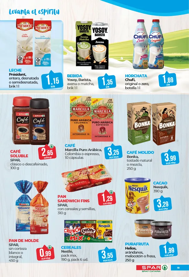 Catálogo de SPAR Gran Canaria Ofertas 31 de marzo al 16 de abril 2026 - Página 13