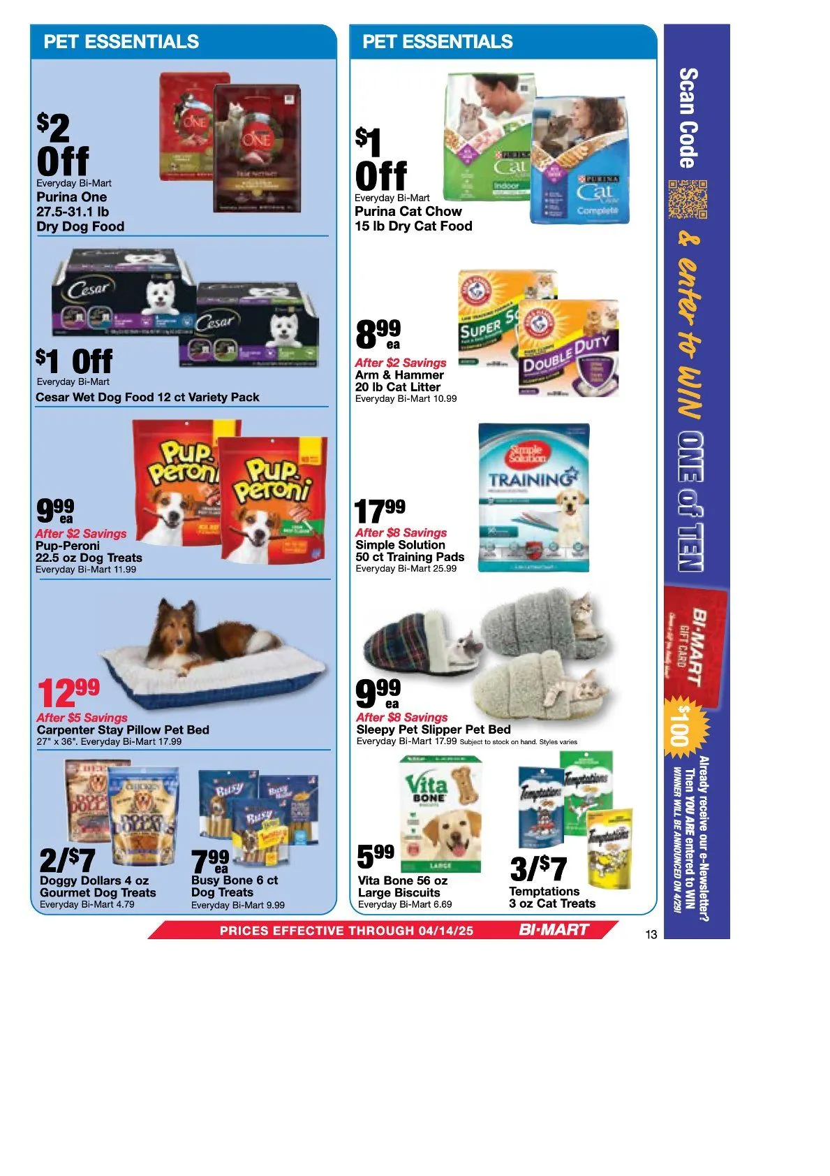 Weekly ad Bi-Mart weekly ads from March 25 to April 15 2025 - Page 13