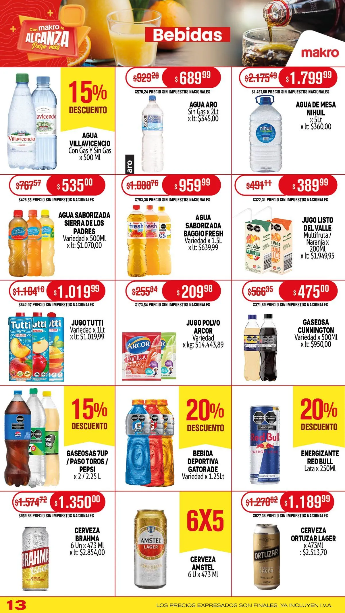 Ofertas de Makro Ofertas 19 de junio al 26 de junio 2025 - Página 13 del catálogo