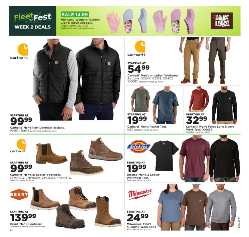 Weekly promotion Fleet Farm Sales spanning from April 6 to April 12 2026 - Page 13 for Catalogue 365