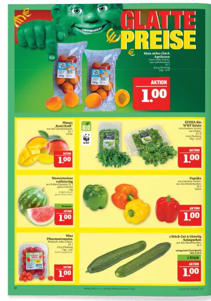 Aktueller Prospekt von MARKTKAUF von 22. Juni bis 28. Juni 2025 - Prospekt seite 12