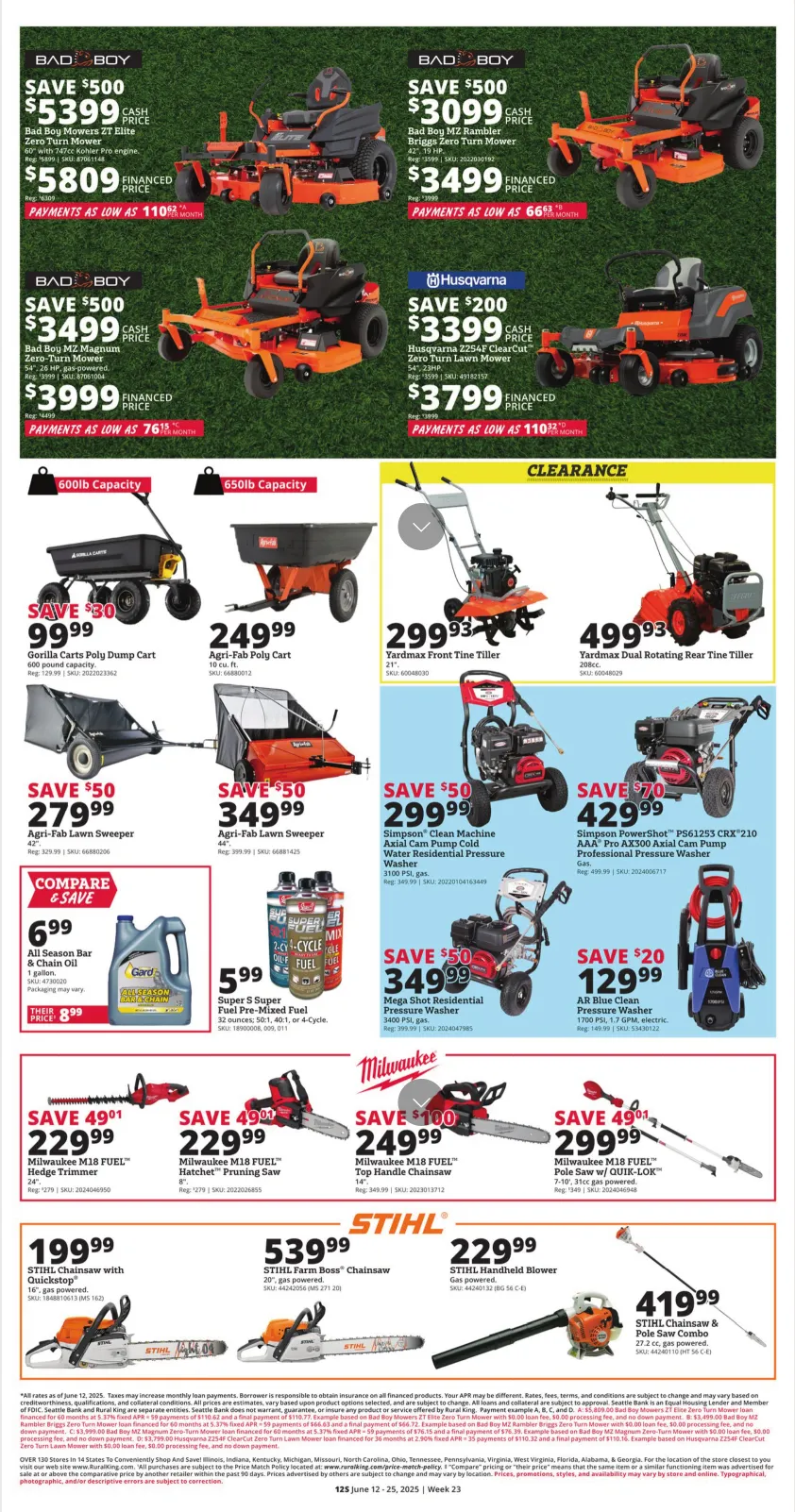 Weekly ad Rural King Weekly Ad from June 12 to June 25 2025 - Page 12
