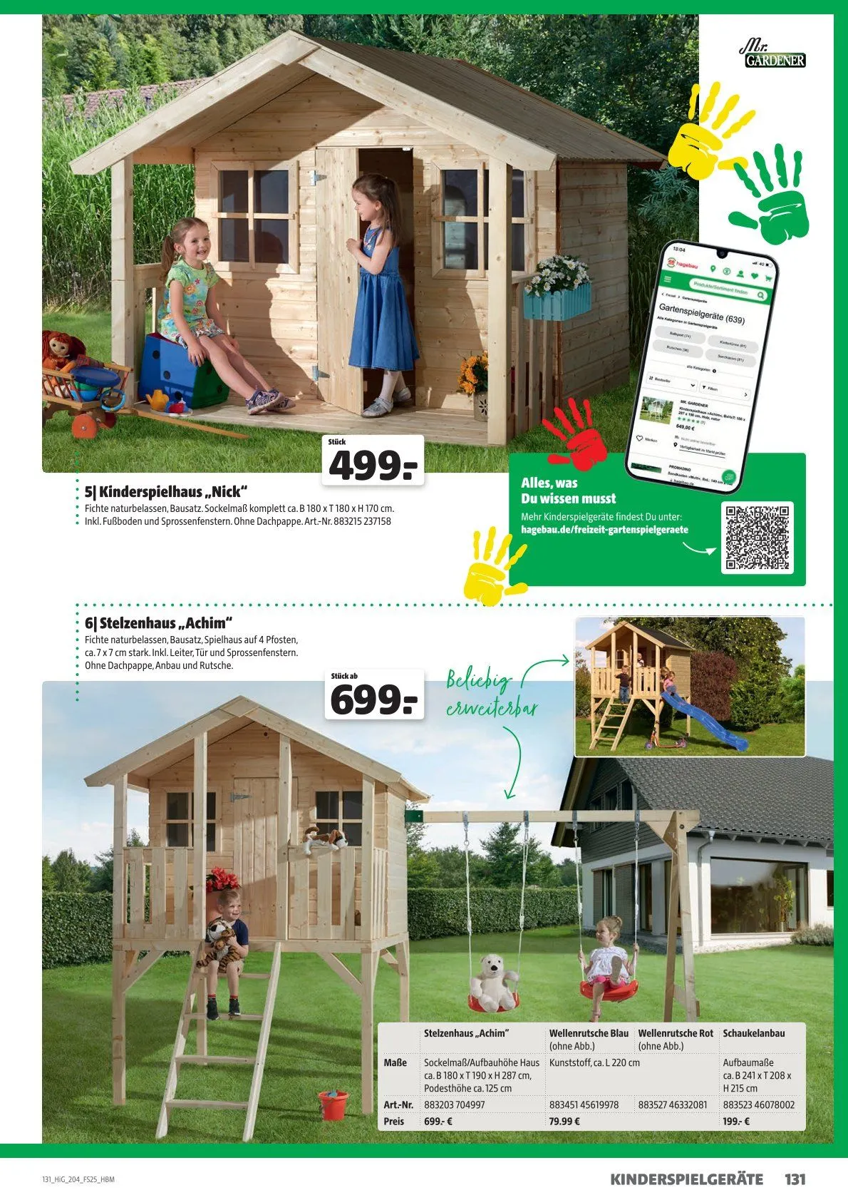 Hagebau Prospekt von 21. Mai bis 31. Dezember 2025 - Prospekt seite 135