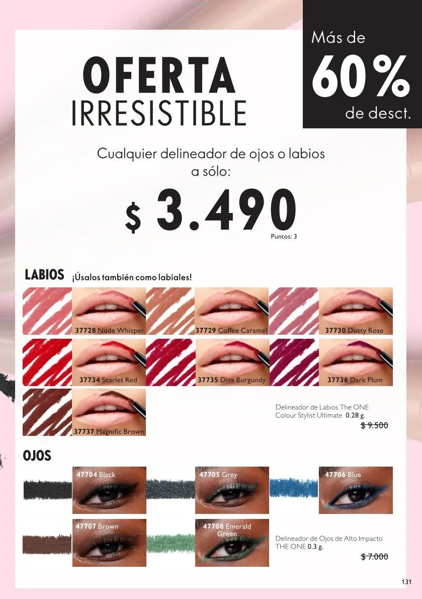 Catálogo de Oriflame Ofertas 20 de junio al 10 de julio 2026 - Página 131