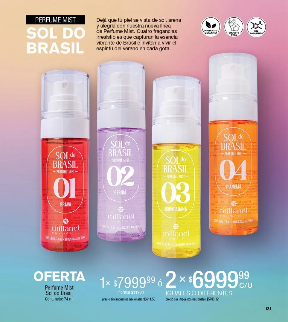 Ofertas de  Ofertas Millanel  27 de abril al 24 de mayo 2026 - Página 131 del catálogo