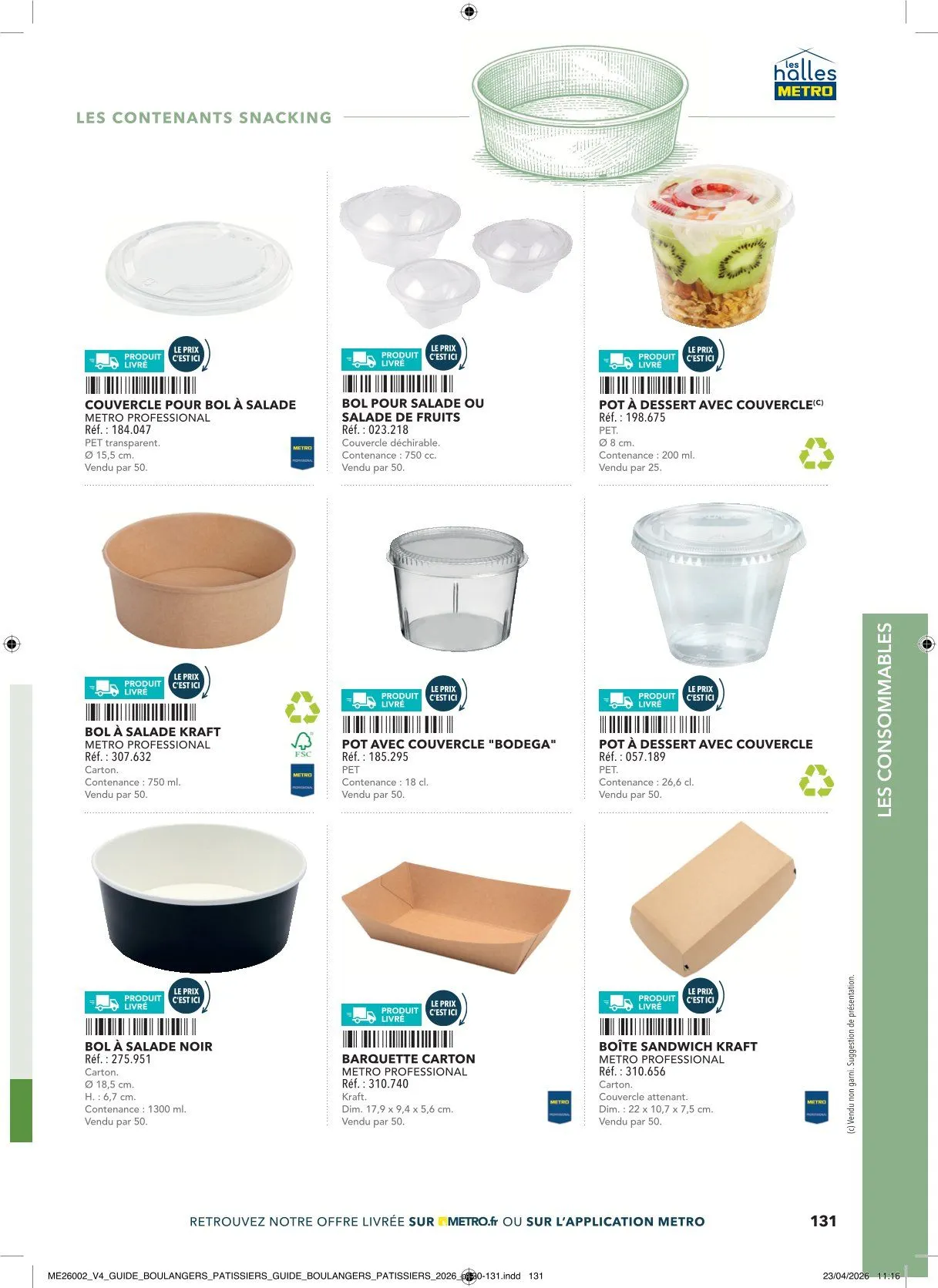CATALOGUE du 29 avril au 31 mai 2026 - Catalogue page 131