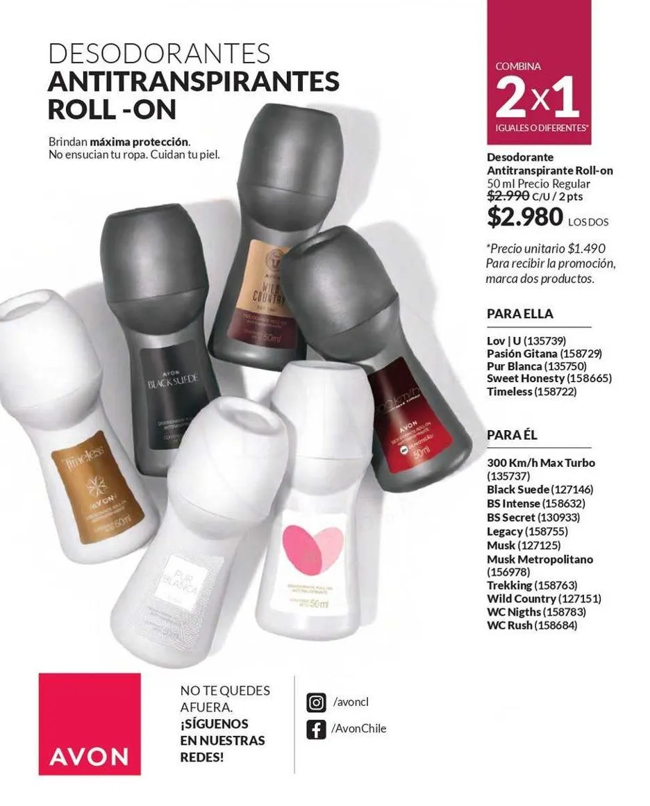 Catálogo de Avon Ofertas del MES ! 1 de mayo al 31 de mayo 2025 - Página 129