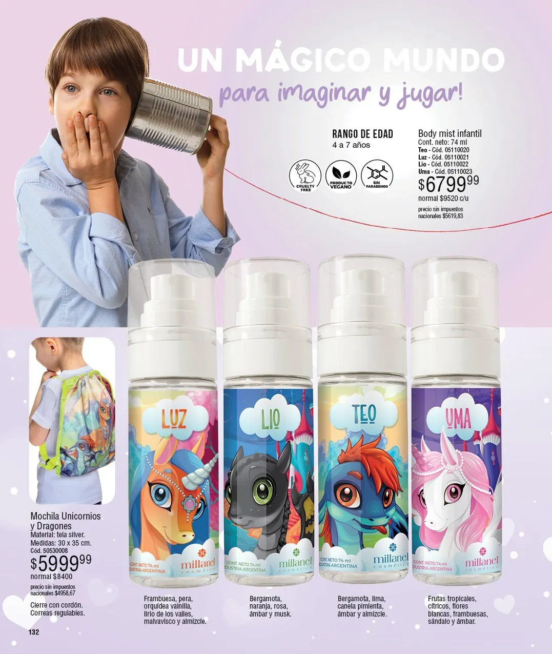 Ofertas de  Ofertas Millanel 15 de septiembre al 19 de octubre 2025 - Página 132 del catálogo