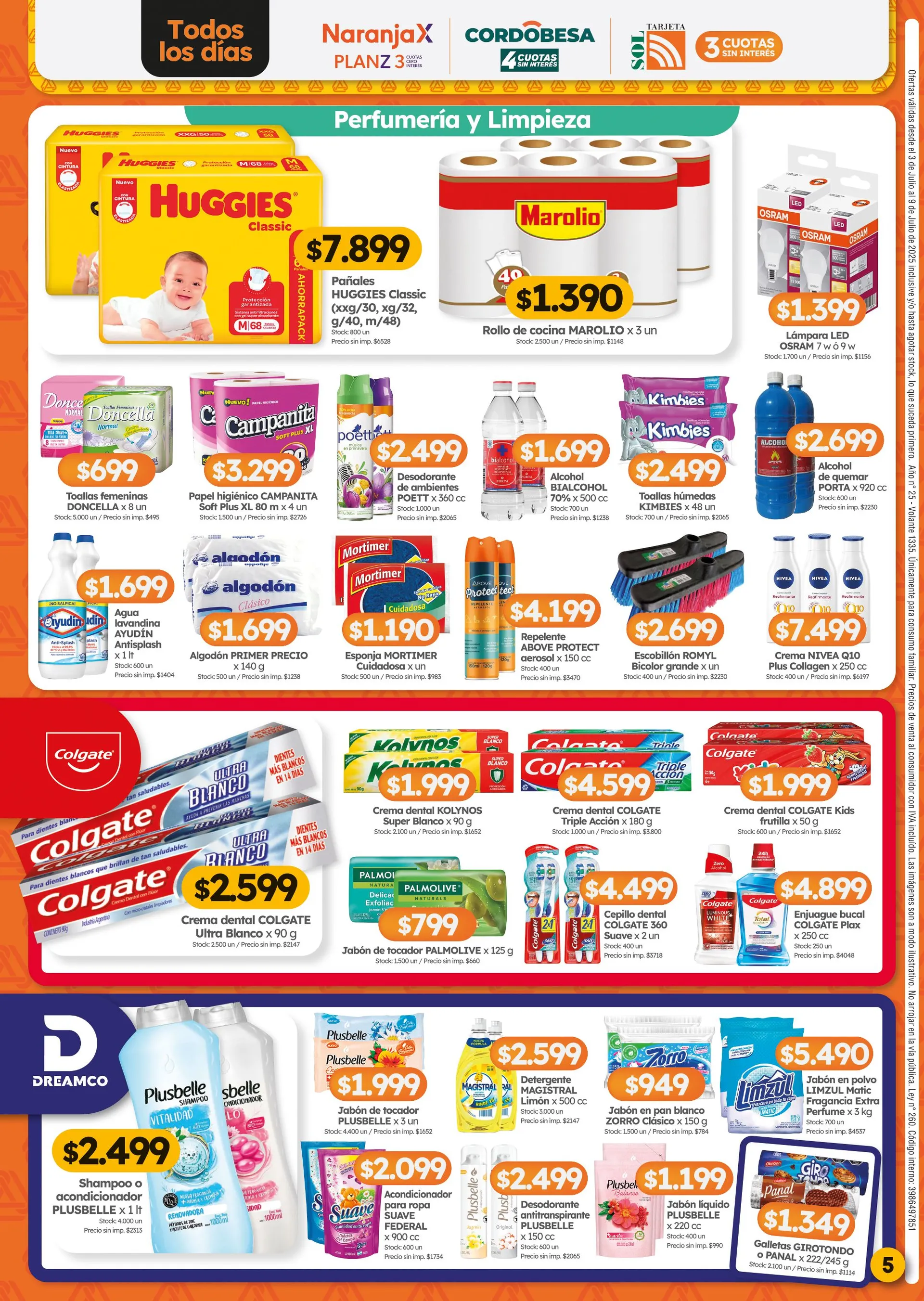 Ofertas de Ofertas Cordiez 3 de julio al 9 de julio 2025 - Página 5 del catálogo