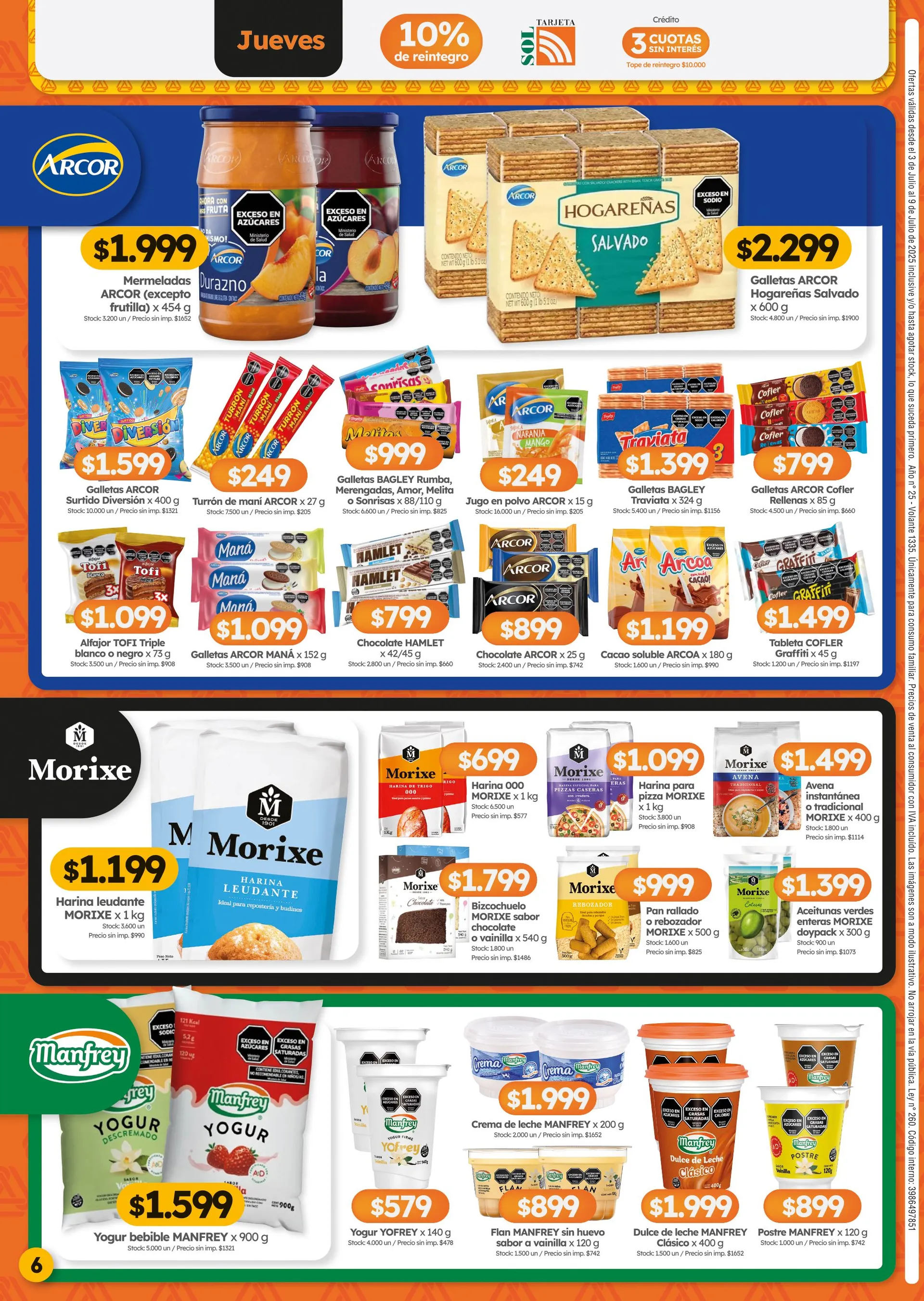 Ofertas de Ofertas Cordiez 3 de julio al 9 de julio 2025 - Página 6 del catálogo