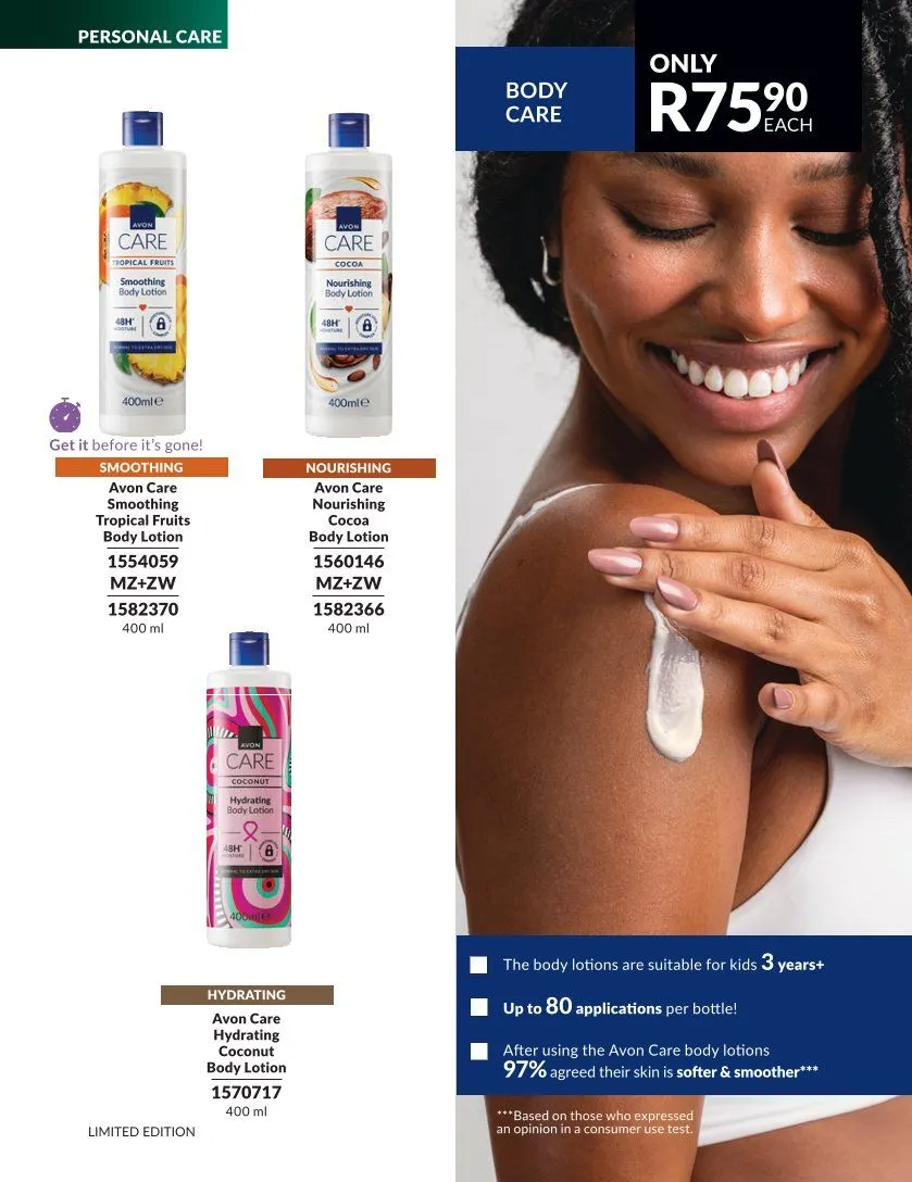 Avon Sales from 1 March to 31 March 2026 - Catalogue Page 134