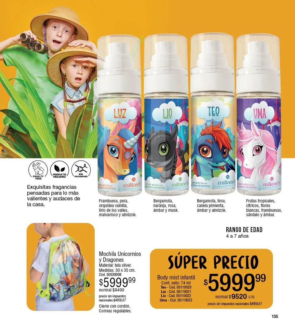 Ofertas de Catalogo Millanel 20 de octubre al 10 de noviembre 2025 - Página 135 del catálogo
