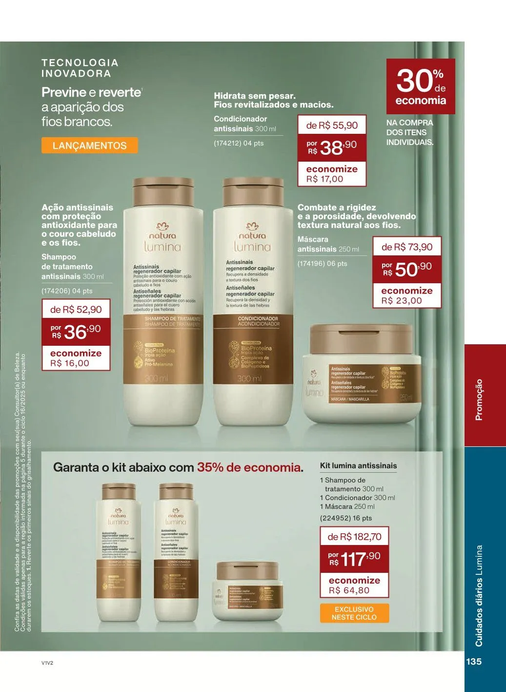 Encarte de Natura Ofertas 1 de outubro até 31 de outubro 2025 - Pagina 135