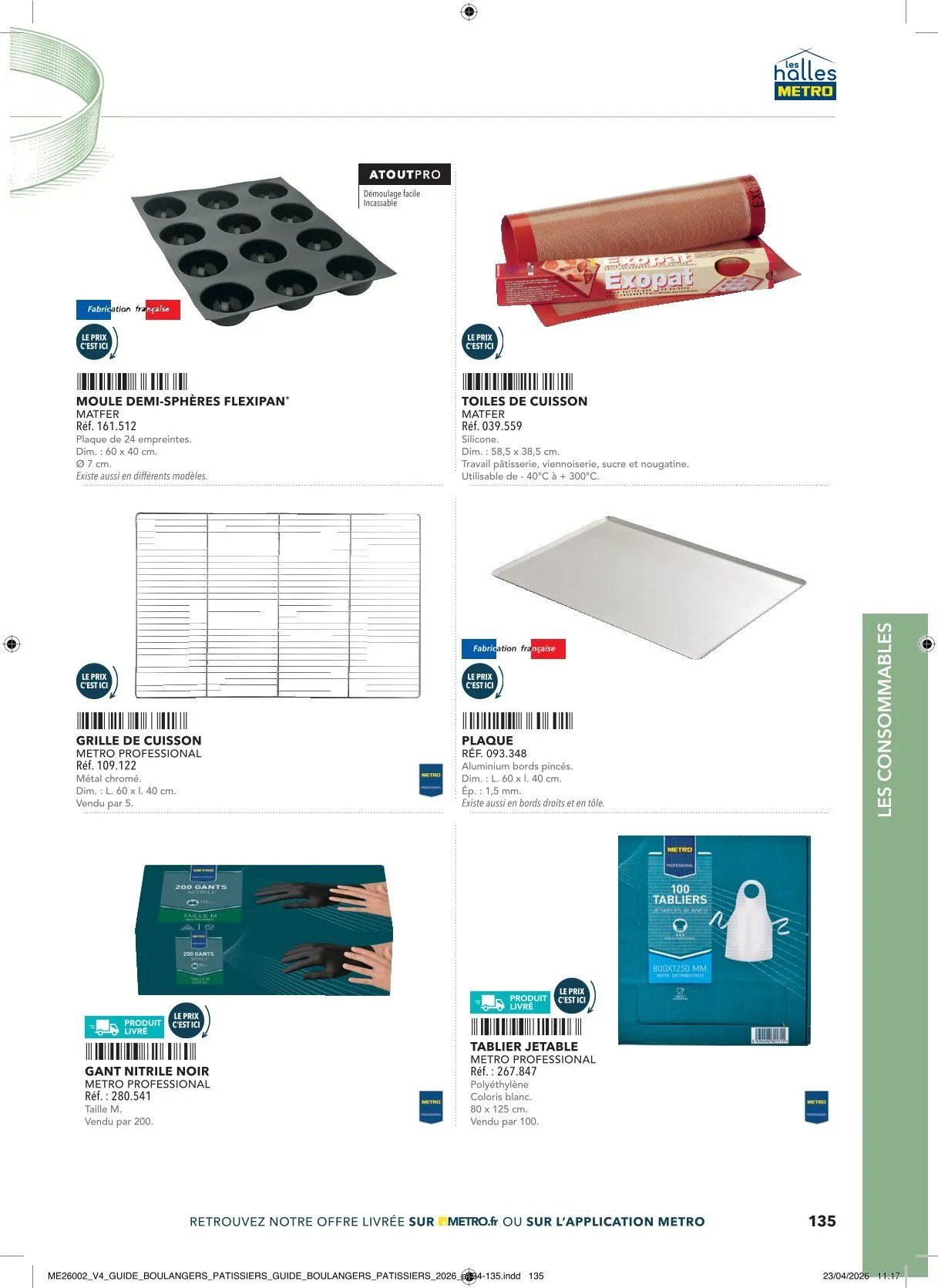 CATALOGUE du 29 avril au 31 mai 2026 - Catalogue page 135