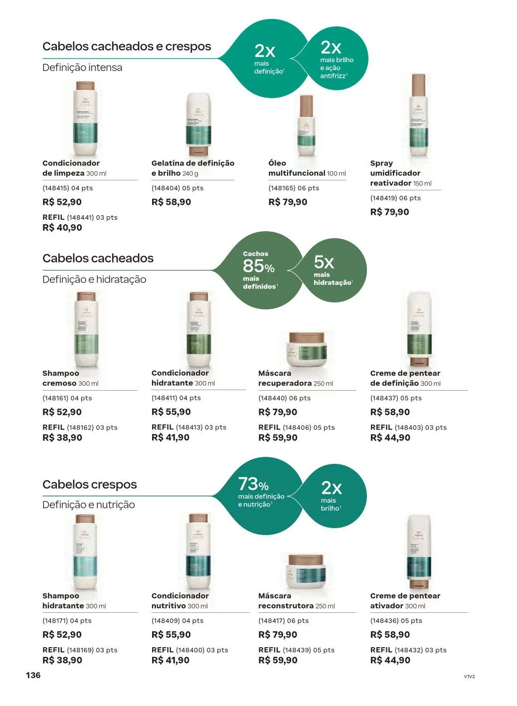 Encarte de NATURA 1 de abril até 30 de abril 2026 - Pagina 136