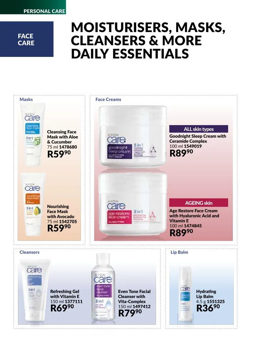 Avon Sales from 1 August to 31 August 2025 - Catalogue Page 37