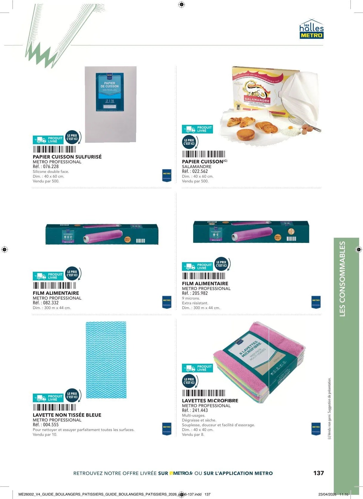 CATALOGUE du 29 avril au 31 mai 2026 - Catalogue page 137