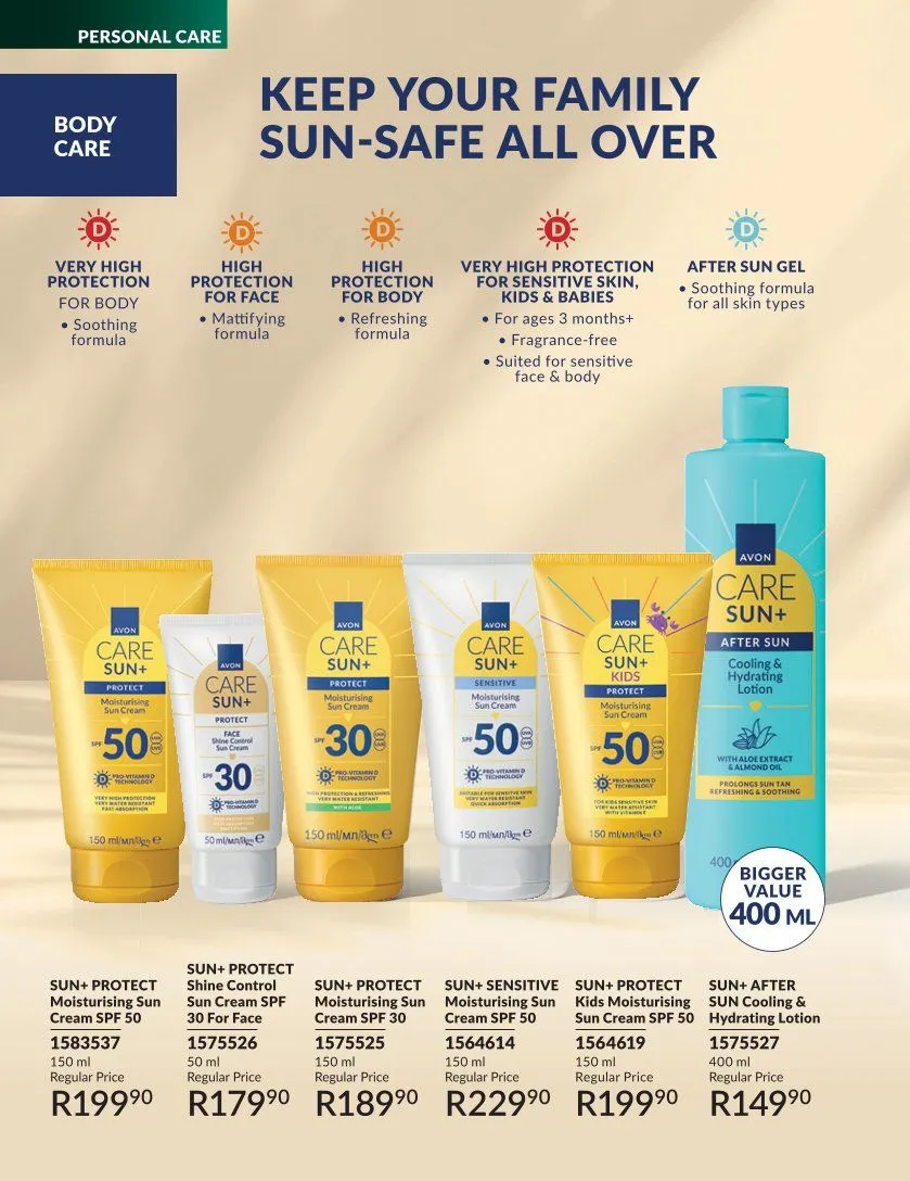 Avon Sales from 1 March to 31 March 2026 - Catalogue Page 138