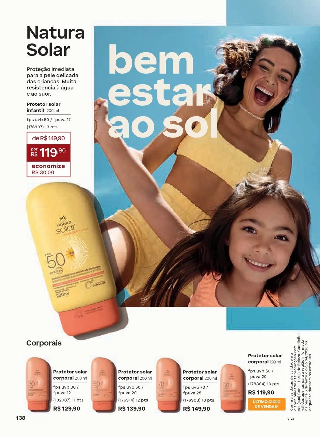 Encarte de NATURA 1 de abril até 30 de abril 2026 - Pagina 138