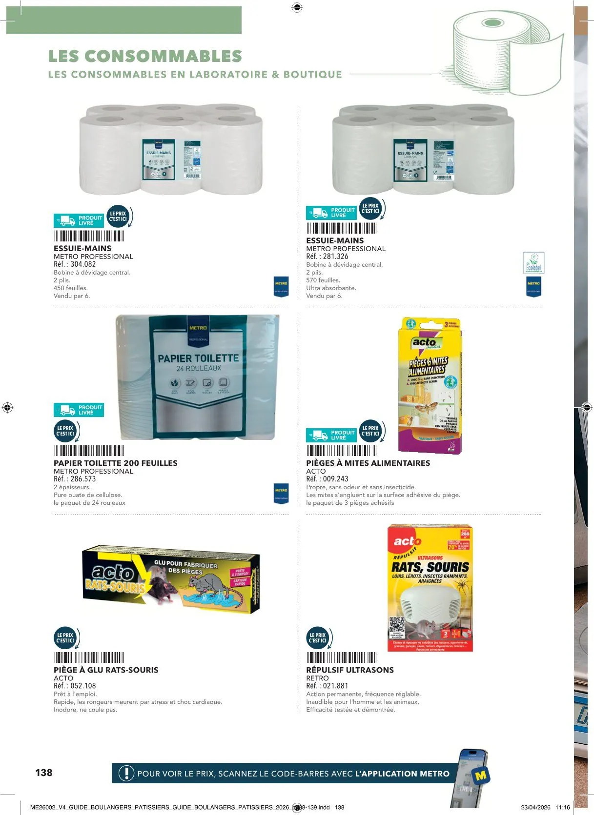 CATALOGUE du 29 avril au 31 mai 2026 - Catalogue page 138