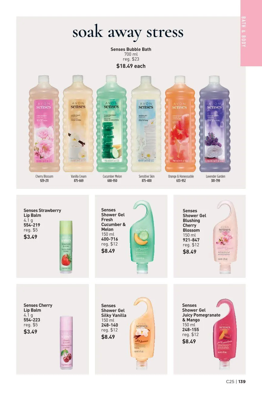Avon  Sales from December 1 to December 31 2025 - flyer page 139